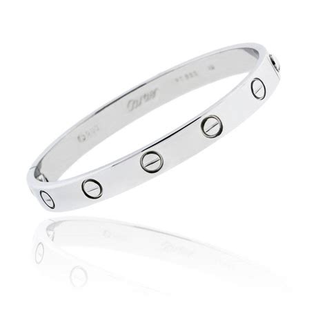 rainbow cartier love bracelet|sterling silver cartier love bracelet.